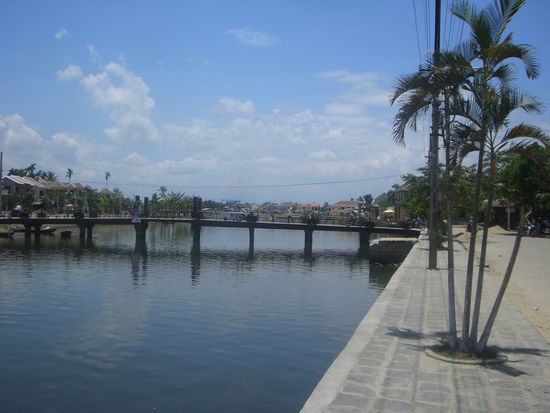 am Thu Bon Fluesschen in Hoi An