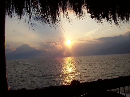 der Sonnenuntergang