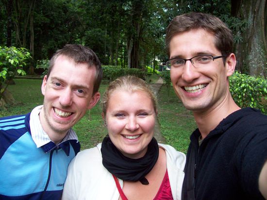 George,Sebastian und ich