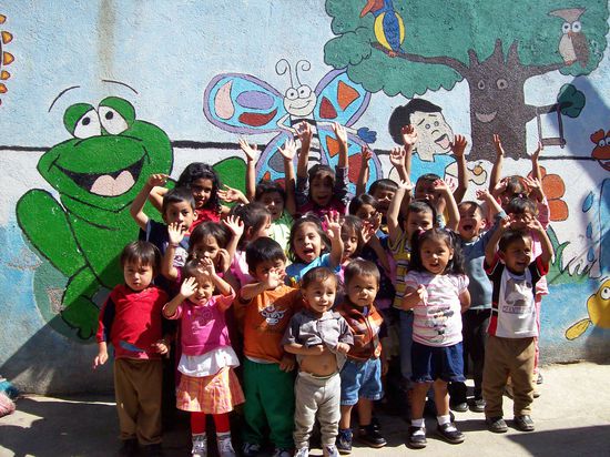 "Hola"...meine ganze Truppe!(10Kinder fehlen)