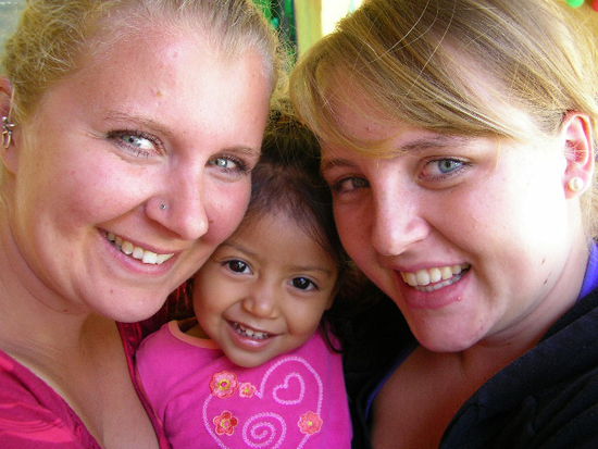 Salome und ich mit unserer Prinzessin Liza Carolina