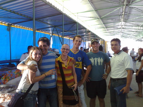 meine Truppe:Andrea,Caesar,Kira,Julian,Eden und Gustavo