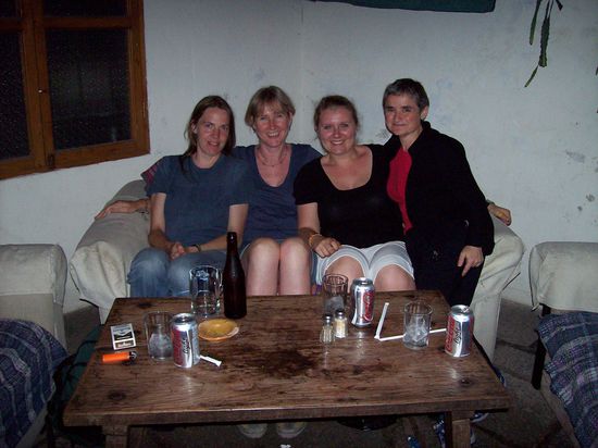 Sabine,Amanda (ich) und Evelyn