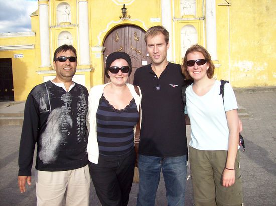 Julio,ich,Eddie und Liane