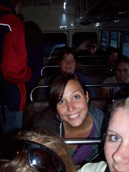 Anna-Lena in unserem Chickenbus