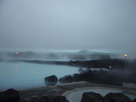 Die Lagune vom Myvatn - bei Nacht!