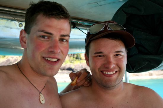 Schöni Abdrück vo dä Taucherbrille 