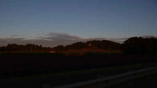 unterwegs nach red rock...