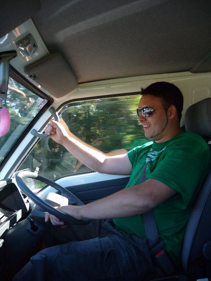 dä Zwyssig am fahre...