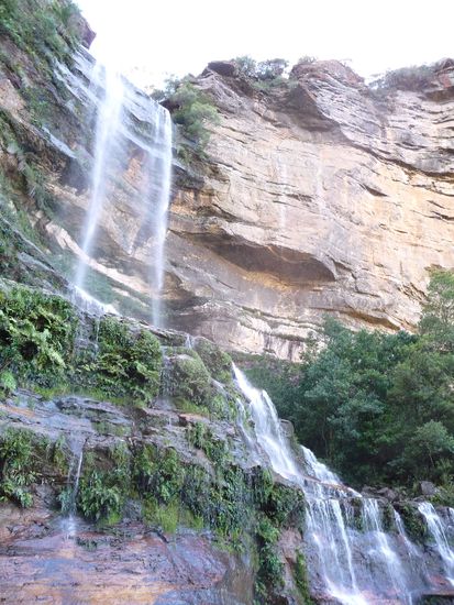 Katoomba Falls (von unen ufen)