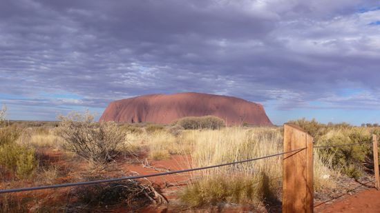jo ebe, de Uluru...
Het chli was vom Chäserrugg, nöd?