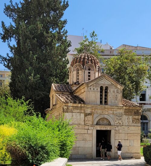 Kapnikarea Kirche aus dem 11.Jahrhundert