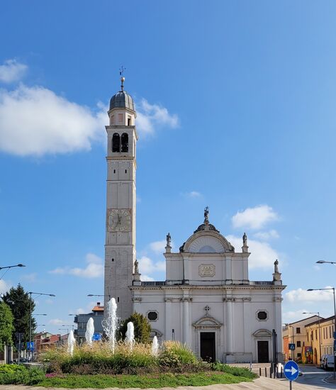 Espresso-Stopp in Fontaniva, 30 km von Padua entfernt