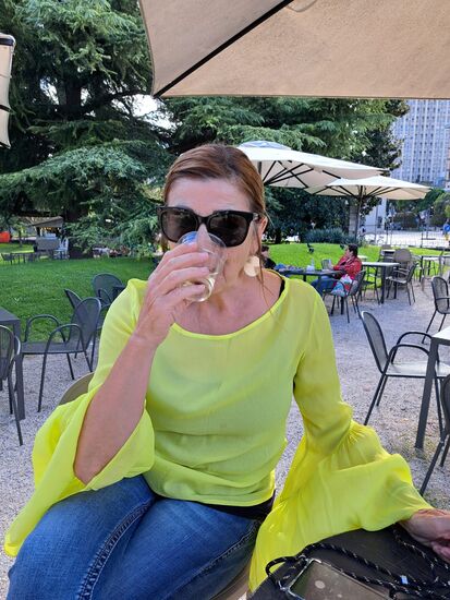 Eine kleine Stärkung noch vor unserer Sightseeing Tour.