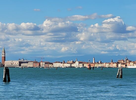 Venedig ist in Sichtweite