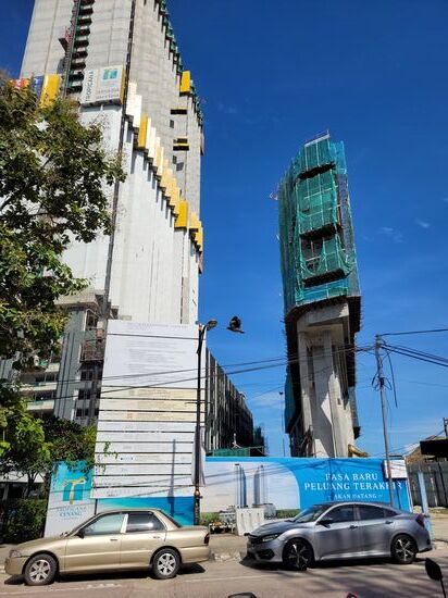 die Großbaustelle jetzt