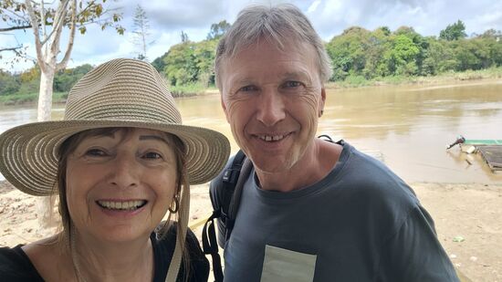 noch am Jetty in Bilit