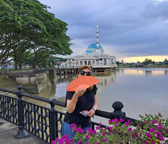 der Fächer - ein Geschenk von einem muslemischen Herrn