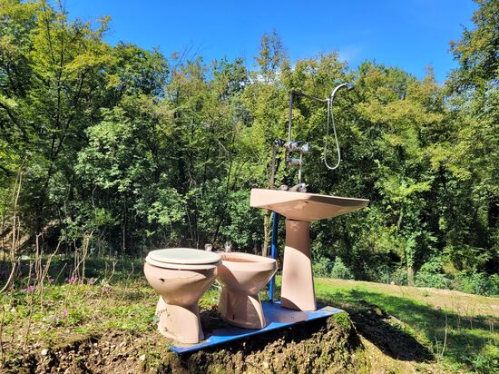 Italienischer Service am Radlweg