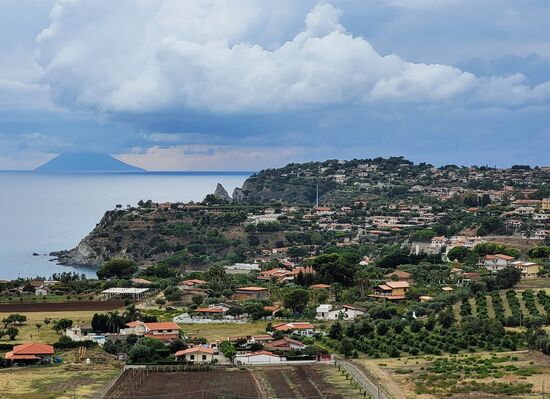 Blick auf Capo Vaticano