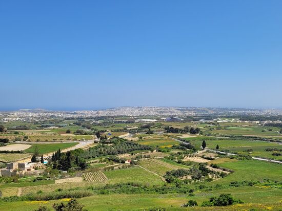 Ausblick bis Valetta