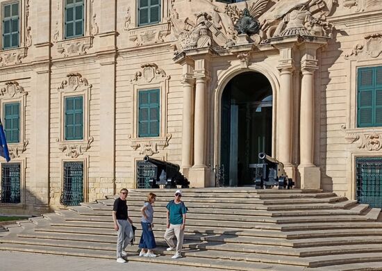 zurück in Valetta geht's weiter mit der Stadterkundung