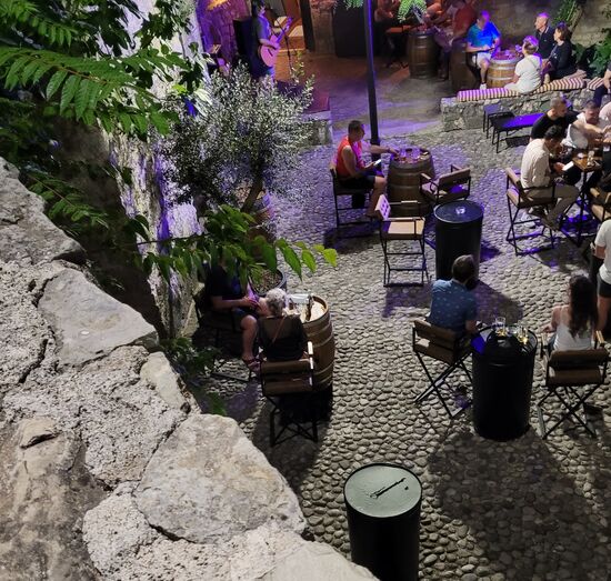 Live-Musik am letzten Abend
