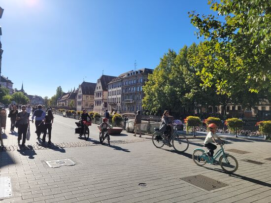 das Fortbewegungsmittel Nr. 1 in Strasbourg