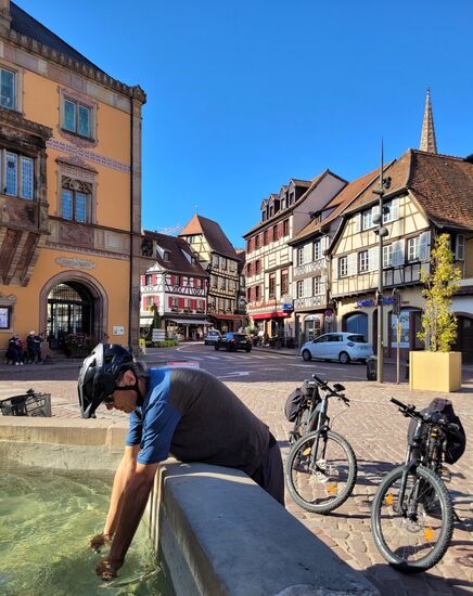 Ankunft in Obernai
