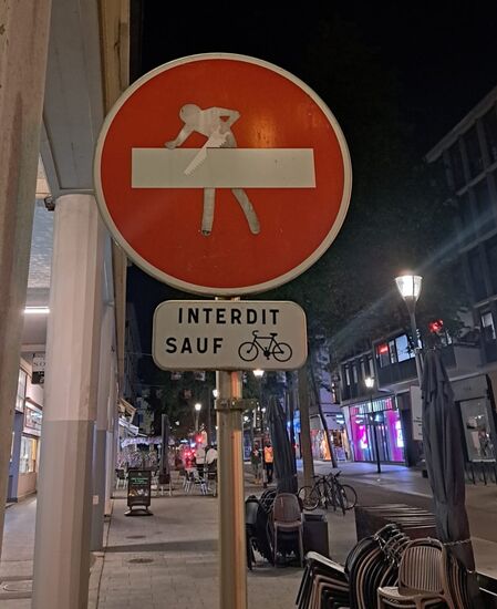 auch eine Art von Straßenkunst