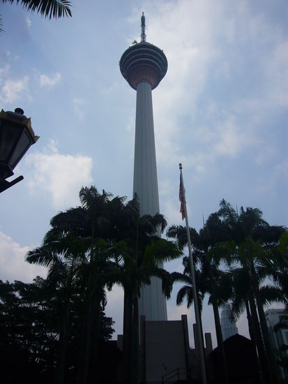 KL-Tower - dort oben haben wir gespeist