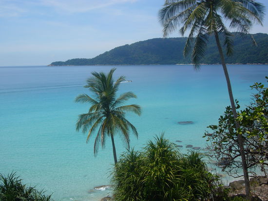 Aussicht von unserem Bungalow