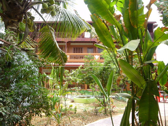 Bayon-Garten-Guesthouse - unser Zimmer