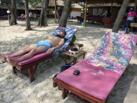 Manni am Otres-Beach