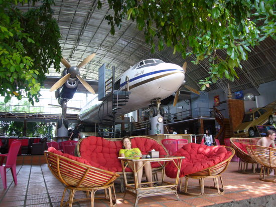 nicht am Hangar 7 sondern am Victory Beach