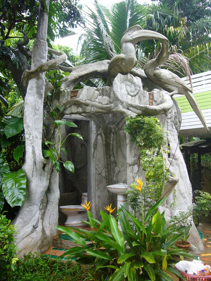 ein stilles, wunderschönes Örtchen im Dschungel