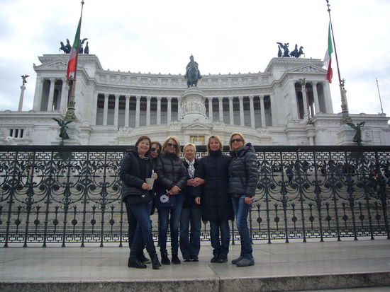 beim Monumento Vittorio Emanuele