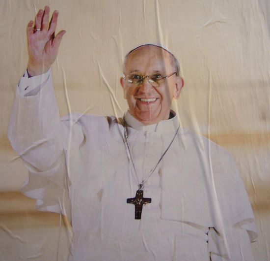 Scherz - aber am Plakat !