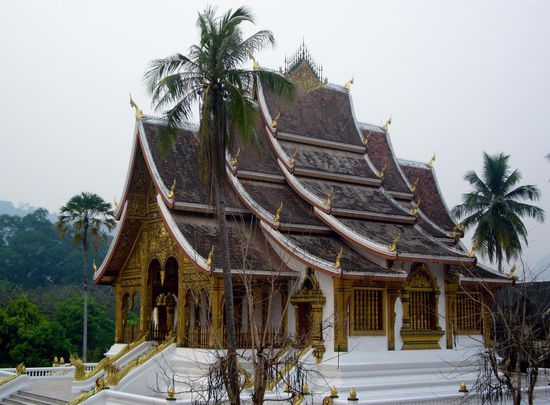 der Ho Phra Bang im Könispalast