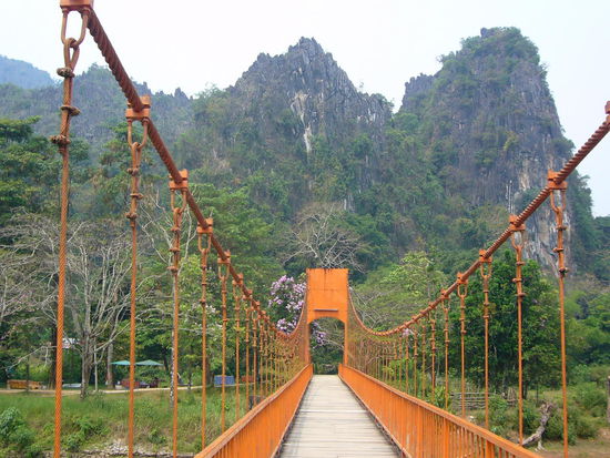 auf dem Weg zu einer Höhle
