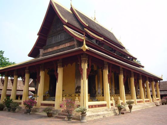 Vat Sisaket, das älteste Kloster Vientianes