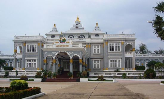 der Präsidentenpalast darf nicht besichtigt werden