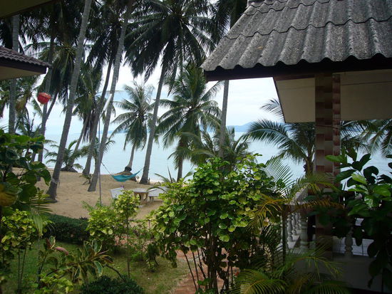 Ausblick von meinem Bungi