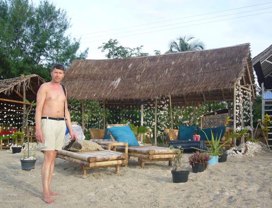 hier kann man den Sonnenuntergang auf Gili Air geniessen