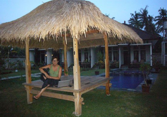 das Haevely Guesthouse - auch hier gab es ein so langsames Internet - zum Verzweifeln