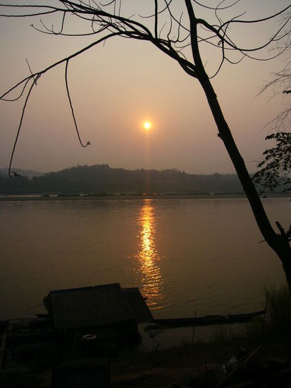 Sonnenaufgang um 6.00 h morgens