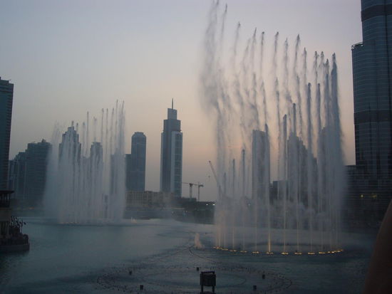 eine Fontaine von 150 m