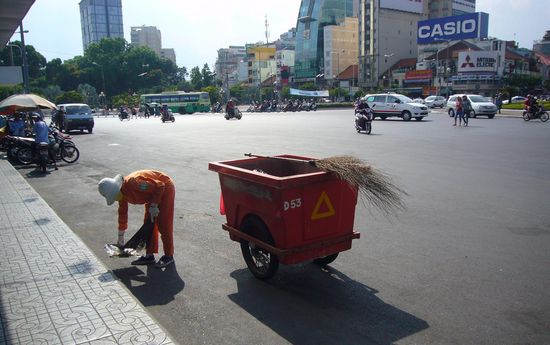 Saigon ist viel sauberer als so manch andere asiatische Großstadt