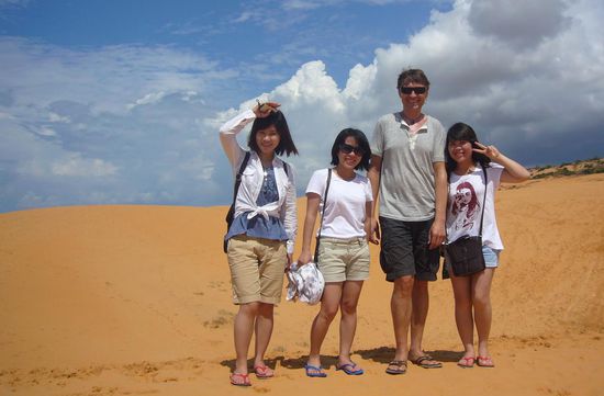 auch Manni traf Fans