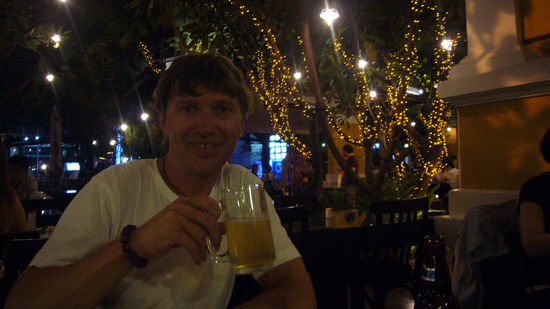 In Saigon gingen wir noch in das schöne Restaurant "Nha Hang Ngon" zum Abendessen.